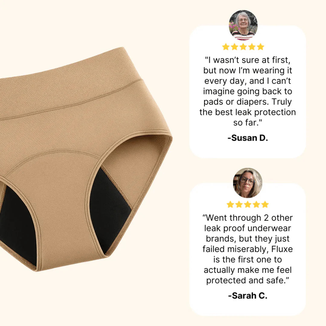 Leak-Proof Underwear That Won't Let You Down (4-pack)