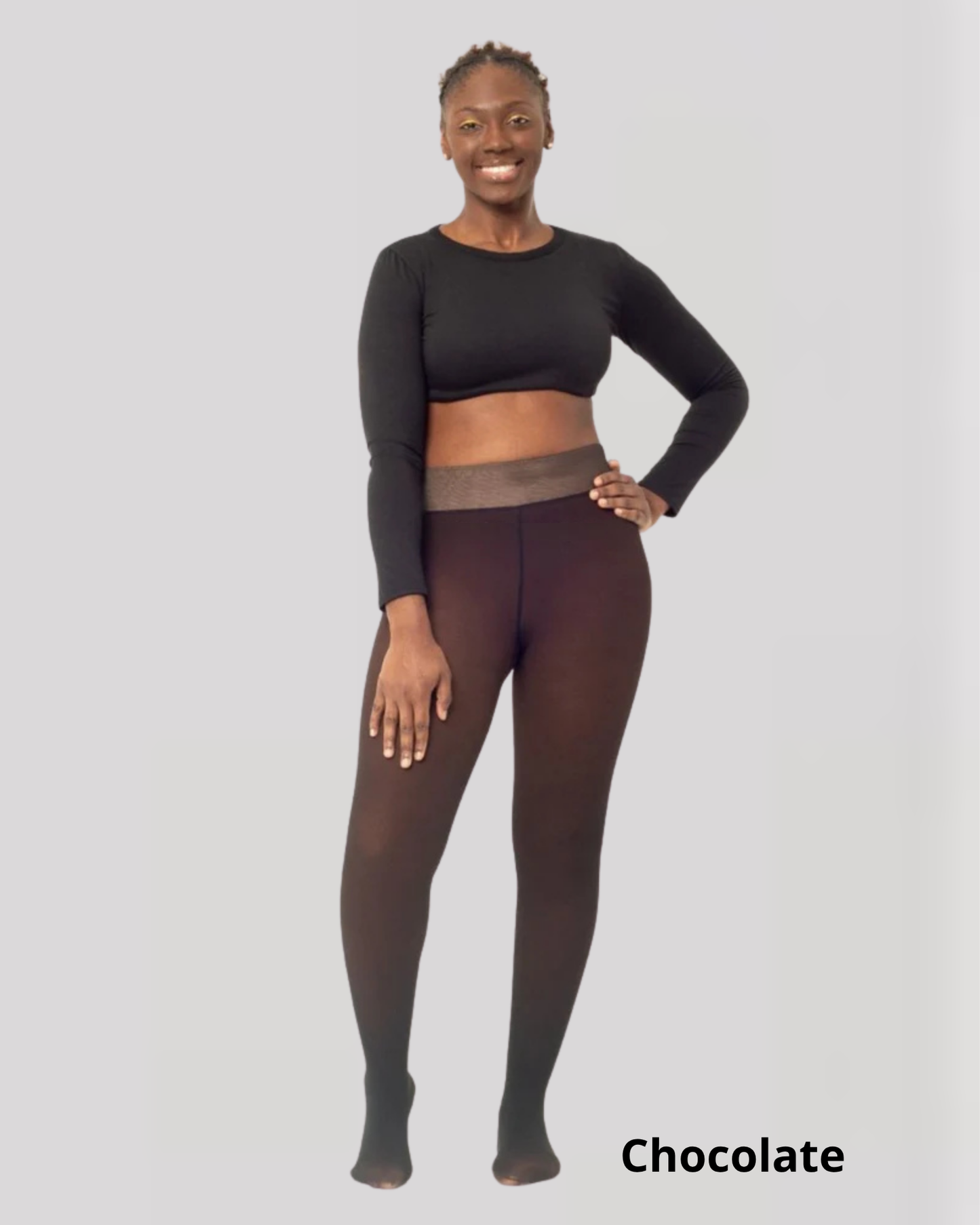 Fleece Tights - Sheer Tone Effect | Best Tights in the US