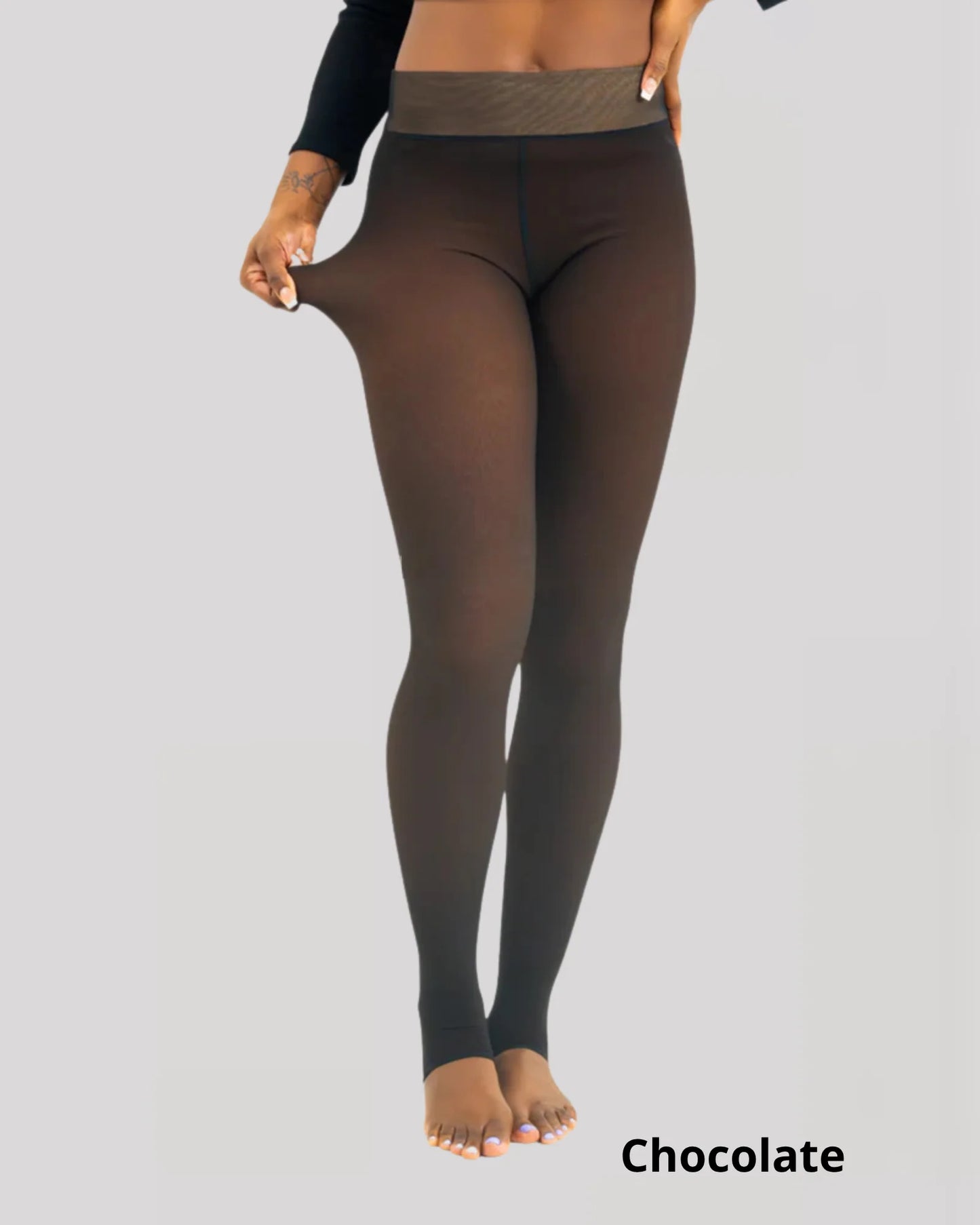 Fleece Tights - Sheer Tone Effect | Best Tights in the US