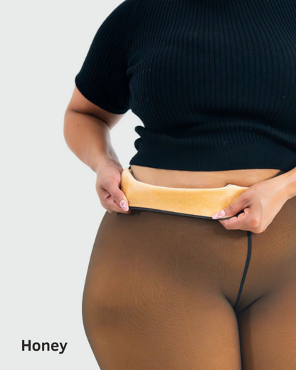 Fleece Tights - Sheer Tone Effect | Best Tights in the US
